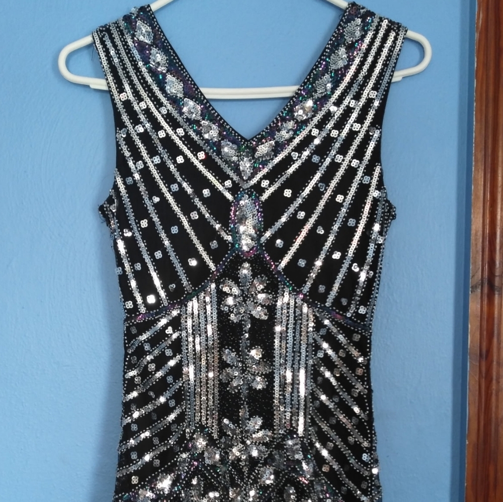 Sequin Flapper Dress